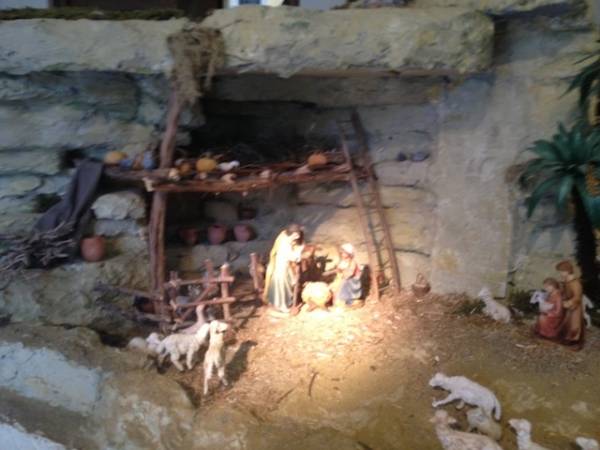 Presepe in comune a Tradate (inserita in galleria)