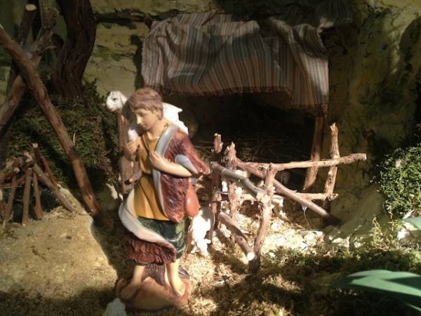 Presepe in comune a Tradate (inserita in galleria)