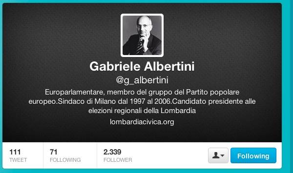 Candidati e Twitter (inserita in galleria)