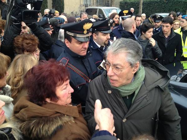 I funerali della mamma di Bossi (inserita in galleria)