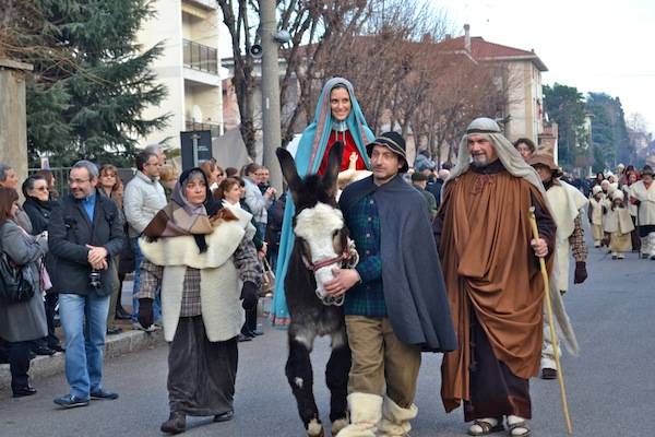 Il presepe vivente della Boschessa (inserita in galleria)