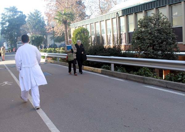 L'incendio all'ospedale di Busto (inserita in galleria)