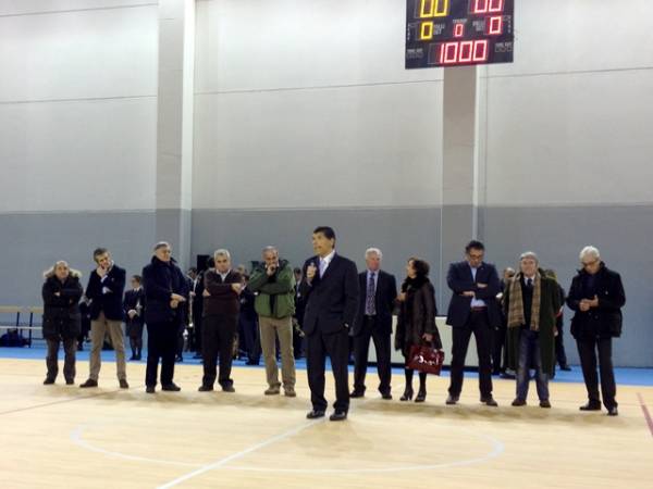 La palestra di Laveno Mombello (inserita in galleria)