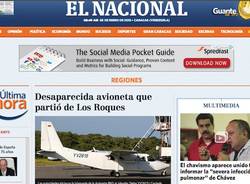 La scomparsa dell'aereo in Venezuela (inserita in galleria)