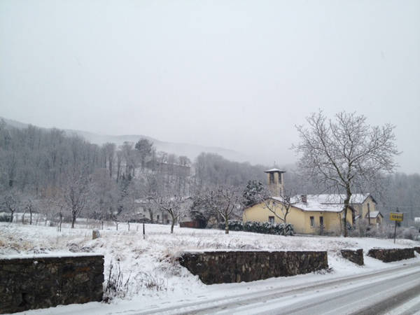 La Valcuvia sotto le neve (inserita in galleria)