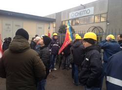 Manifestazione lavoratori Chemo (inserita in galleria)