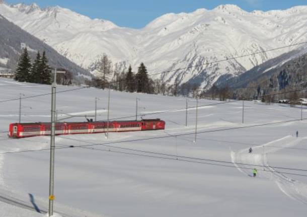 trenino delle nevi