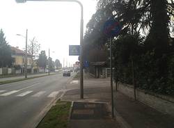 Via Noè a Gallarate, ciclabile ad ostacoli (inserita in galleria)