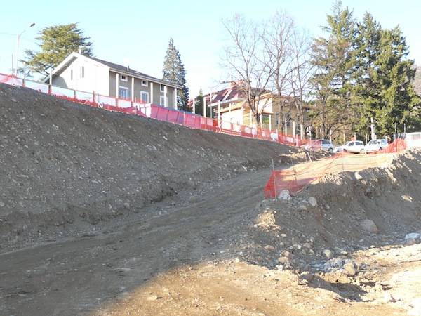 Arcisate-Stabio, la zona della stazione di Induno (inserita in galleria)