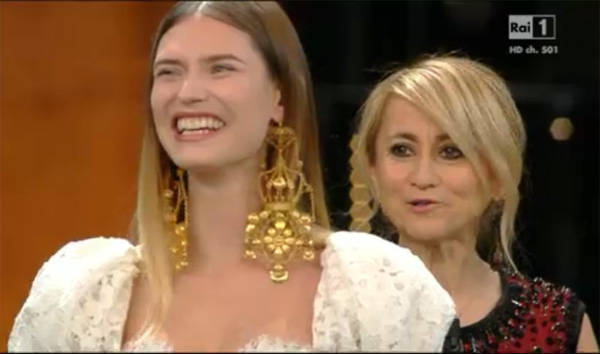 Bianca Balti a Sanremo  (inserita in galleria)