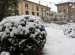 Busto Arsizio innevata (inserita in galleria)