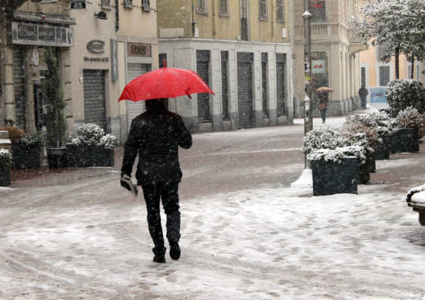 busto arsizio neve febbraio 2012