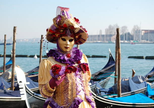 carnevale di Venezia 2013 sul canale della Giudecca