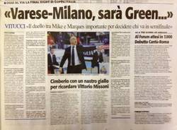 Cimberio - EA7: la rassegna stampa (inserita in galleria)