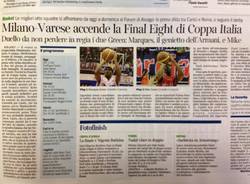 Cimberio - EA7: la rassegna stampa (inserita in galleria)