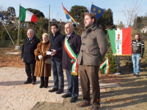 Il giardino dedicato agli Istriani (inserita in galleria)