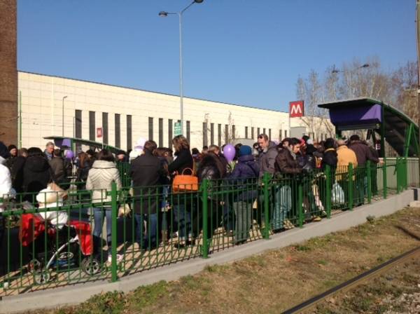 Inaugurazione metro Lilla (inserita in galleria)