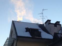 Incendio a Gazzada (inserita in galleria)