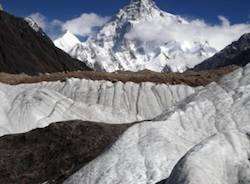 k2 pakistan  apertura montagna