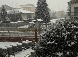 La neve vista dalla finestra (inserita in galleria)