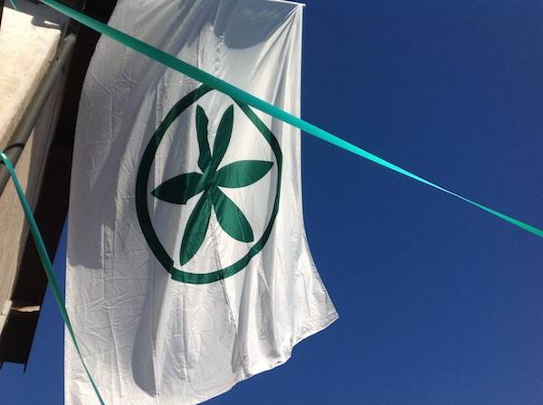 Maroni all'inaugurazione della sede della Lega (inserita in galleria)