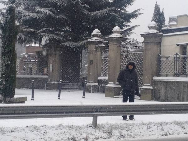 Neve a Tradate (inserita in galleria)