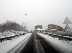 Tanta neve ma strade pulite a Busto e Castellanza (inserita in galleria)