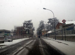Tanta neve ma strade pulite a Busto e Castellanza (inserita in galleria)