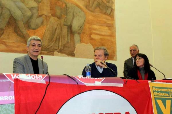 Vendola a Varese incontra la Cgil (inserita in galleria)