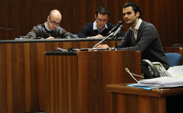 Calciatori in tribunale (inserita in galleria)