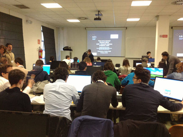 Finale del business game alla Liuc (inserita in galleria)