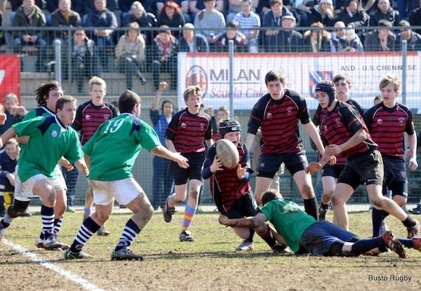 Italia-Inghilterra di rugby a Gallarate (inserita in galleria)