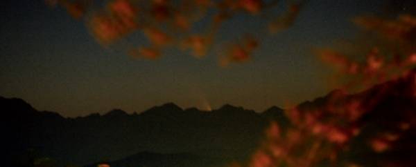 La cometa Panstarrs vista anche da Varese (inserita in galleria)
