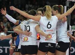 Le finali di pallavolo femminile al PalaWhirlpool (inserita in galleria)