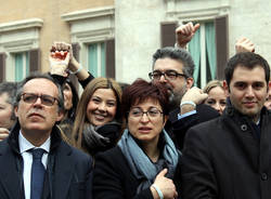 Le immagini dalla Camera dei Deputati (inserita in galleria)