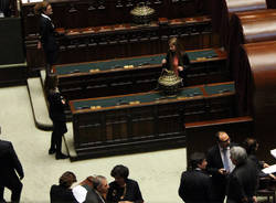 Le immagini dalla Camera dei Deputati (inserita in galleria)
