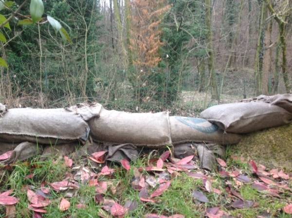 Le "trincee" anti Olona  (inserita in galleria)