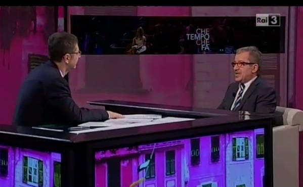 Maroni a Che tempo che fa (inserita in galleria)