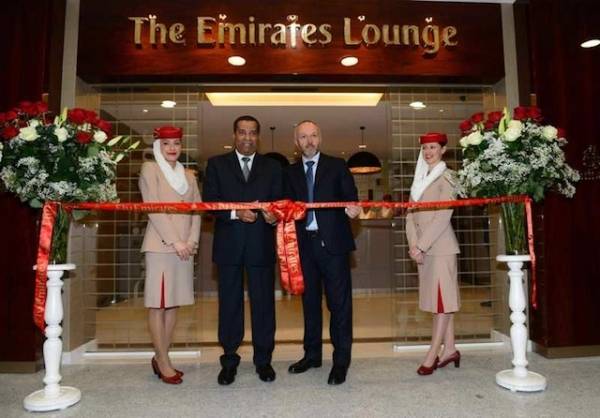 Nuova lounge di Emirates a Malpensa (inserita in galleria)