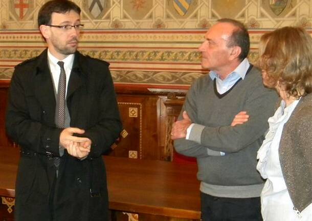 Amga: delegazione francese in visita, aprile 2013