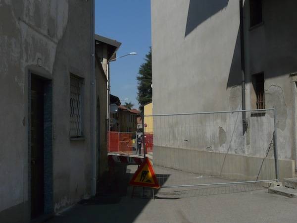 Demolizione nel centro di Cedrate (inserita in galleria)