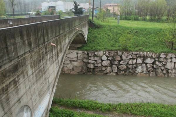 Diga sull'Olona ancora vuota (inserita in galleria)