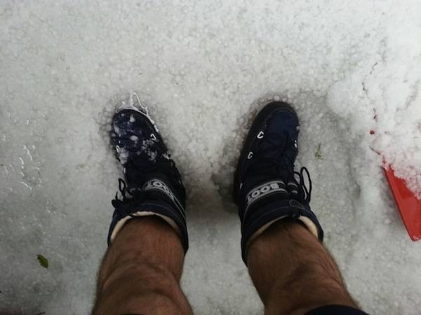 Grandine come neve (inserita in galleria)