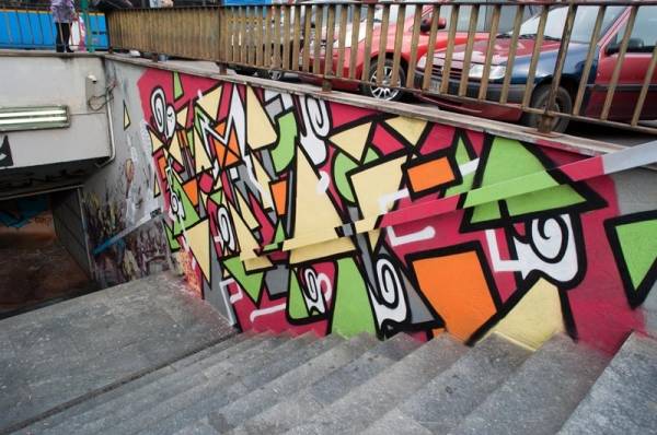 I murales dei sottopassaggi (inserita in galleria)
