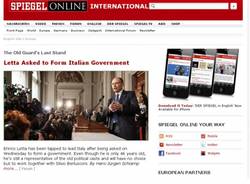 Il nuovo governo italiano sulle testate internazionali (inserita in galleria)