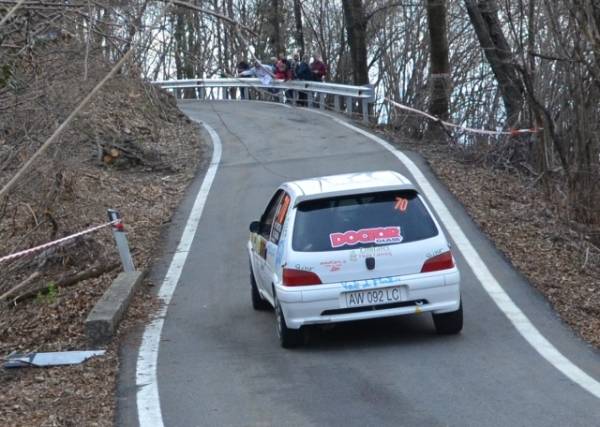 Il rally al passaggio di Sant'Antonio (inserita in galleria)