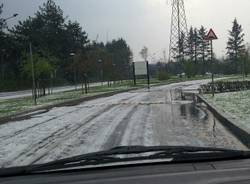 La grandine a Busto Arsizio (inserita in galleria)