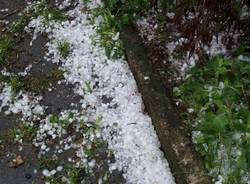 La grandine a Busto Arsizio (inserita in galleria)