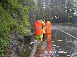 La Protezione Civile interviene a Laveno (inserita in galleria)