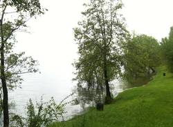 La situazione del lago Maggiore a Ranco (inserita in galleria)